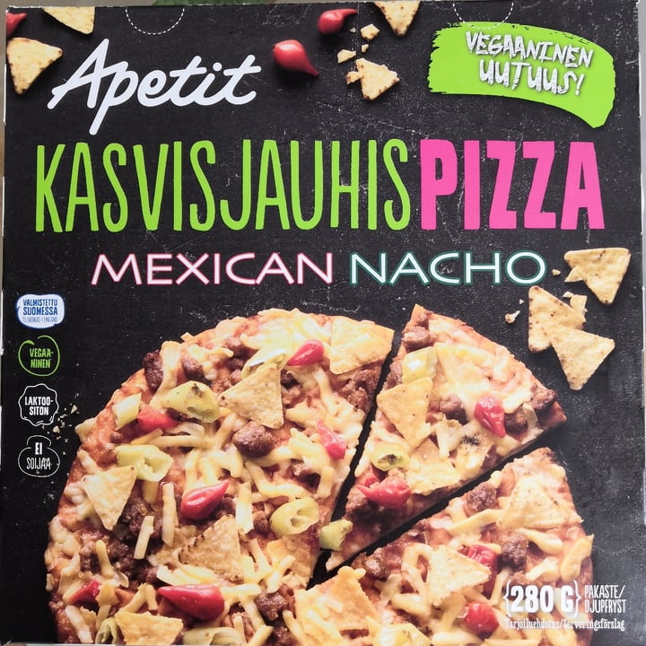 photo of Apetit Mexican Nacho Kasvisjauhispizza shared by @veganlifee on  09 Jun 2020 - review