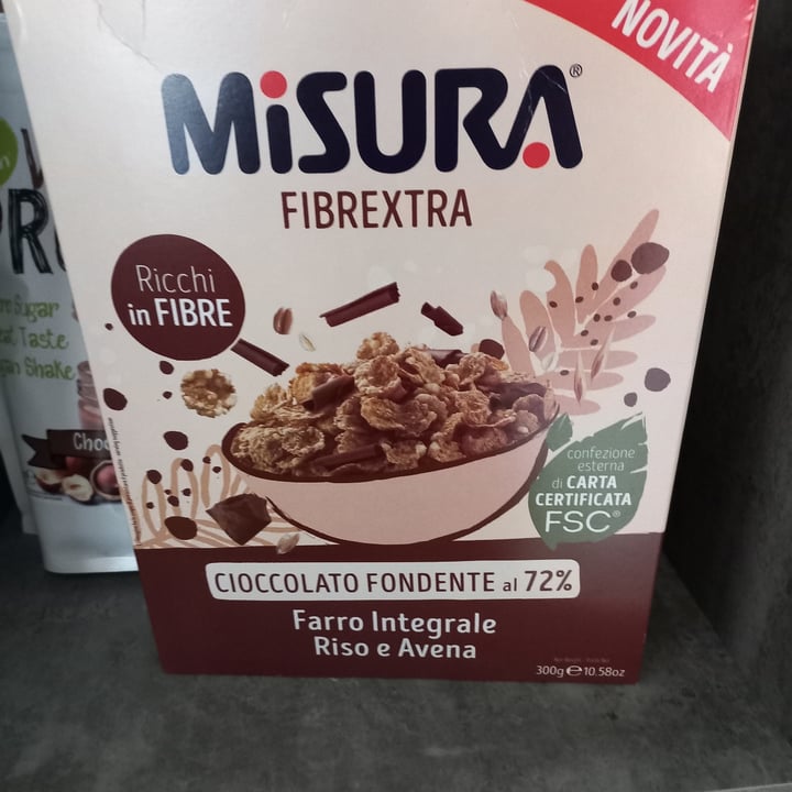 photo of Misura Cereali Cioccolato Fondente fibre extra shared by @nuanda on  19 Aug 2022 - review