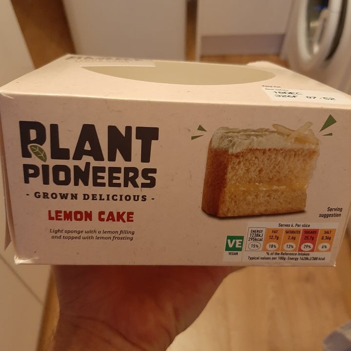 photo of Plant Pioneers Lemon cake shared by @mikejuliette on  15 Dec 2021 - review
