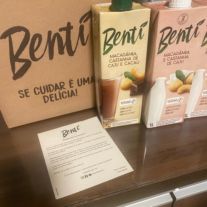 review photo of Benti Foods Bentí Macadâmia Castanha de Caju e Cacau shared by @vanecunha on 12 Jun 2022 - review