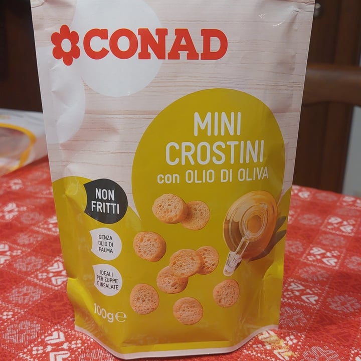 photo of Conad Mini crostini con olio di oliva shared by @artuino on  01 Nov 2022 - review