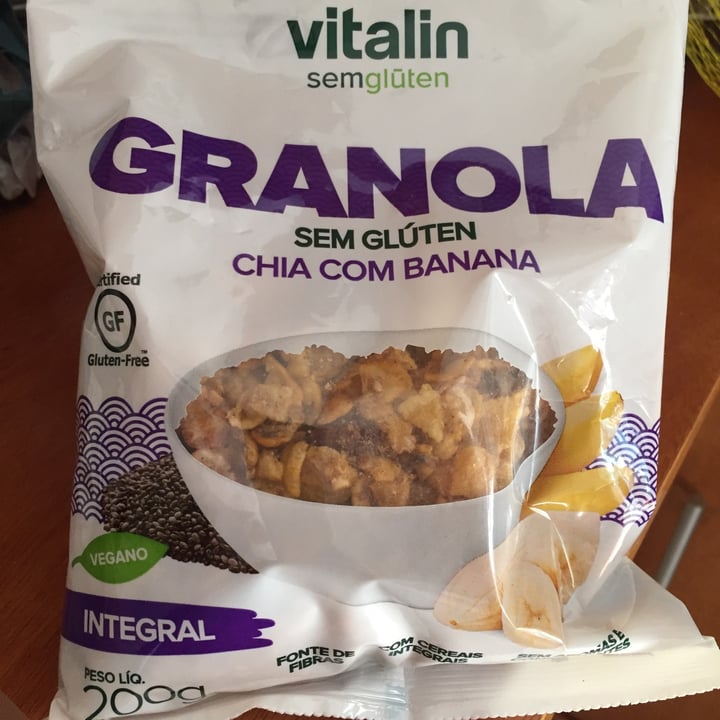 review photo of Vitalin granola Chia Com Banana shared by @susanatupi on 16 Aug 2022 - review