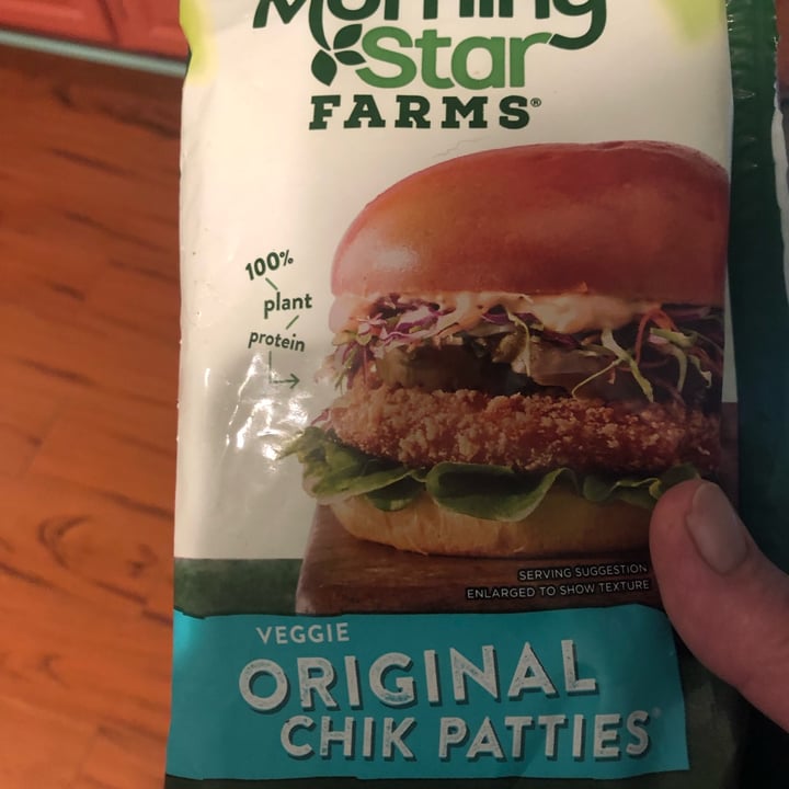 photo of MorningStar Farms veggie original chicken patty shared by @sanchray on  15 Jul 2022 - review