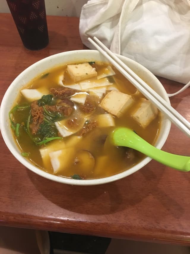 Photo of the dish “Tom Yum Mee hoon Kueh Soup”