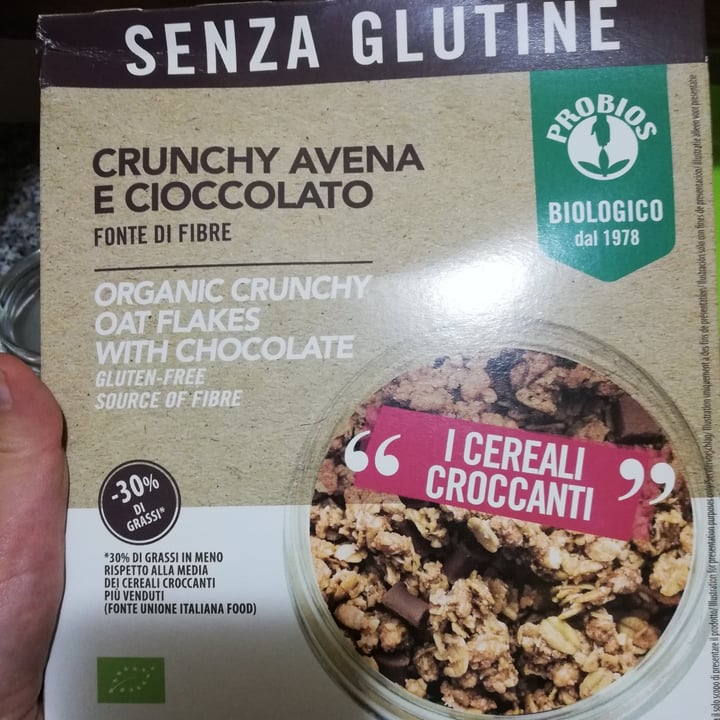 photo of La Via Del Grano  Crunchy avena e cioccolato shared by @tamitami on  24 Apr 2021 - review