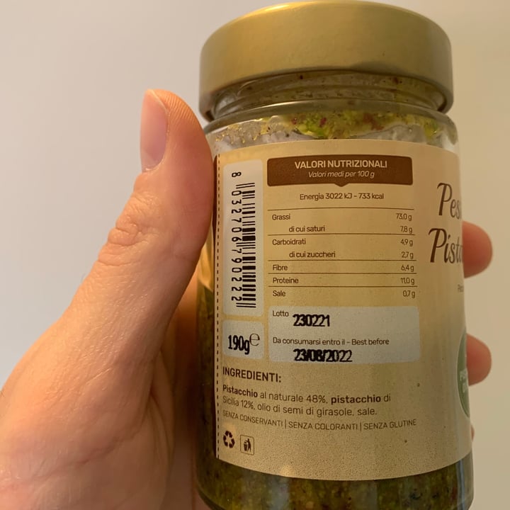 photo of Gusto Etna Pesto di pistacchio shared by @giank17 on  24 Apr 2021 - review