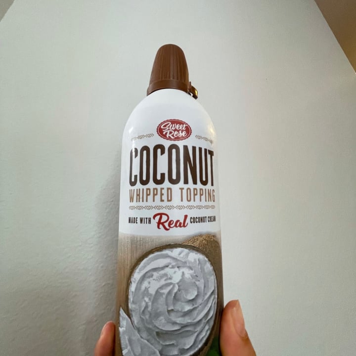 review photo of Sweet rose coconut whipped topping Coconut whipped topping shared by @mariahc on 10 Jul 2021 - review