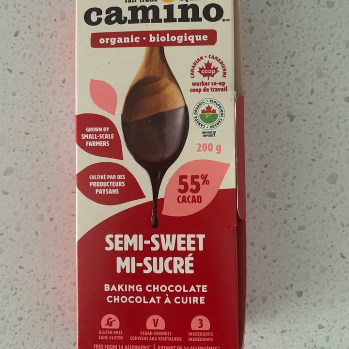 photo of Camino Semi-Sweet Baking Chocolate shared by @ironicallyhamm on  18 Feb 2021 - review
