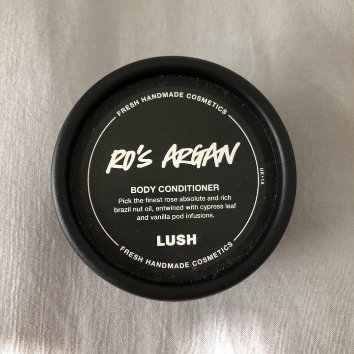photo of LUSH Fresh Handmade Cosmetics Ro’s Argan Body Conditioner shared by @aleecpt on  12 Oct 2020 - review