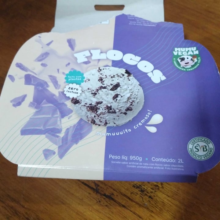 photo of Mumu Vegan Sorvetes Sorvete de flocos shared by @lumuller on  13 Mar 2022 - review