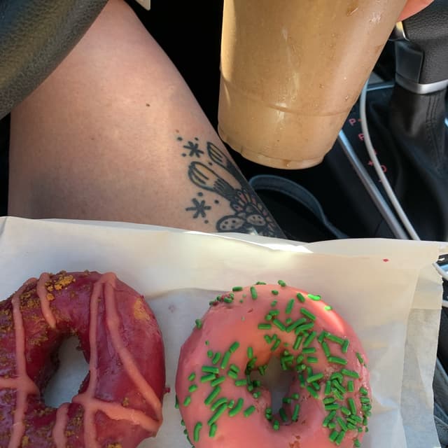 Foto del piatto “Salted Watermelon Donut”