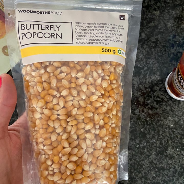 photo of Woolworths Food Butterfly Popcorn shared by @leighclare29 on  13 Jan 2021 - review