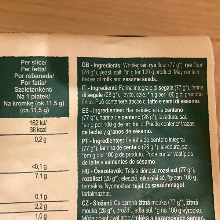 review photo of Wasa Original fette croccanti di segale shared by @xxva on 25 Mar 2022 - review