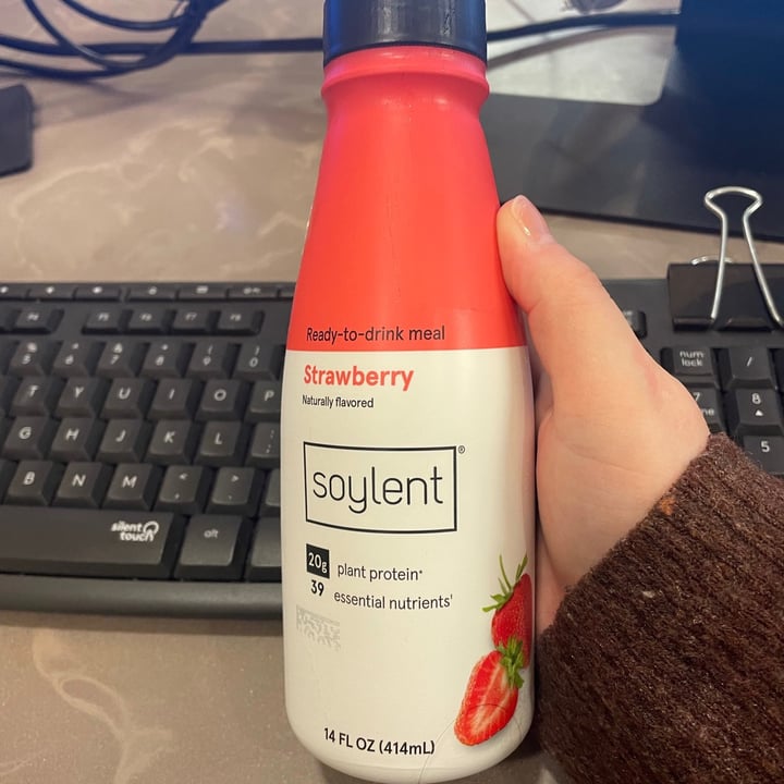 review photo of Soylent Strawberry Ready To Go Meal shared by @tcfoster on 29 Jul 2021 - review