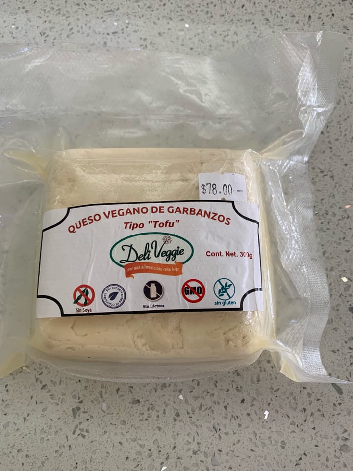 photo of Deli Veggie Queso vegano de garbanzos shared by @nickleversace on  07 Aug 2019 - review