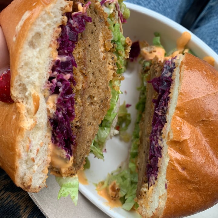 photo of Roots Aberdeen Chick’aint burger shared by @cuttingoutthecoo on  24 Jun 2021 - review