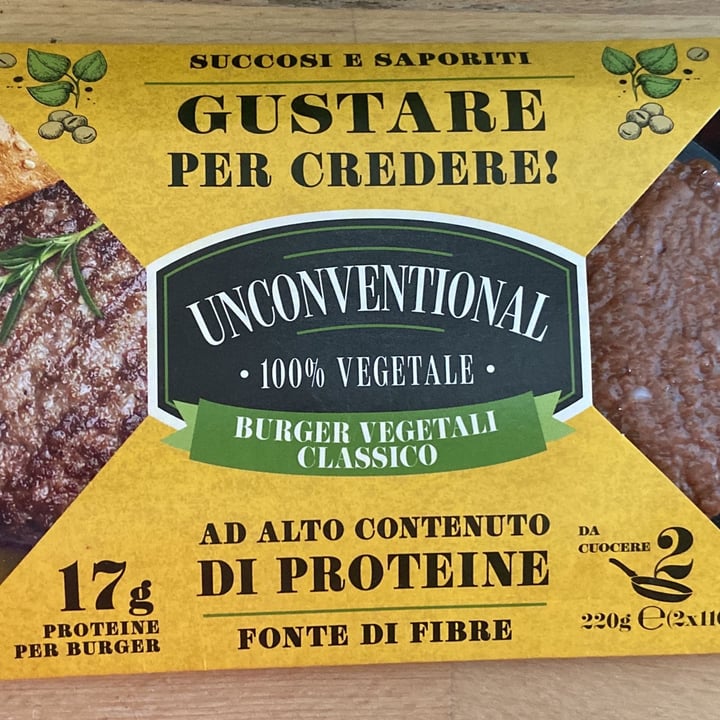 review photo of Unconventional Burger Vegetale Classico - Classic Burger shared by @laschiena on 03 Apr 2022 - review