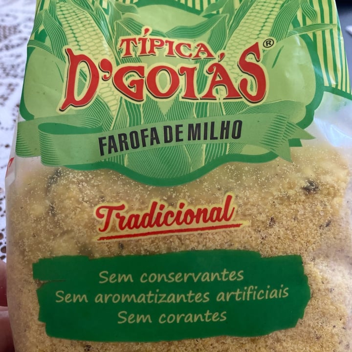 photo of Típica d' Goiás farofa de milho shared by @rafaelacavachioli on  23 Jun 2022 - review