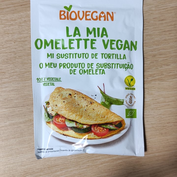 photo of Biovegan la mia omelette vegan shared by @paolagalimberti on  29 Sep 2022 - review