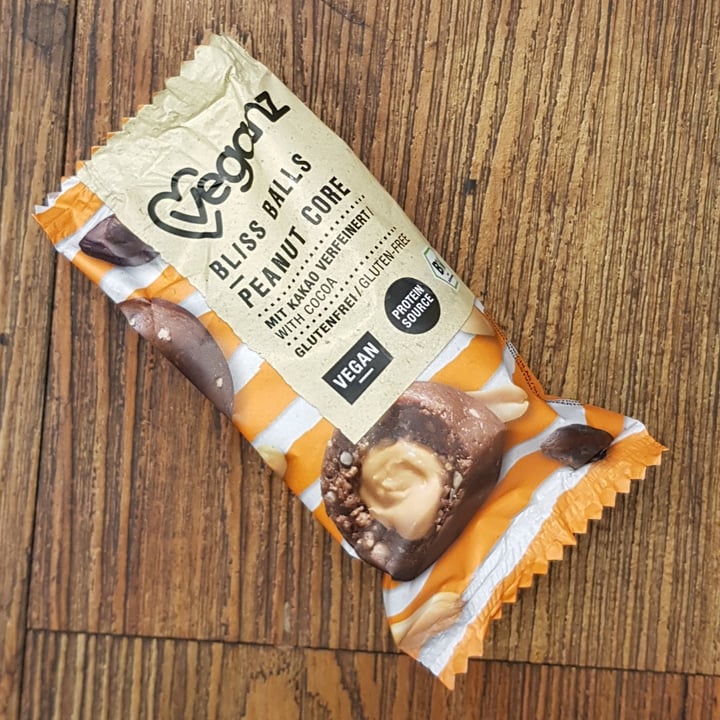 photo of Veganz Bliss Ball Peanut Core shared by @vanpanda on  10 Dec 2021 - review