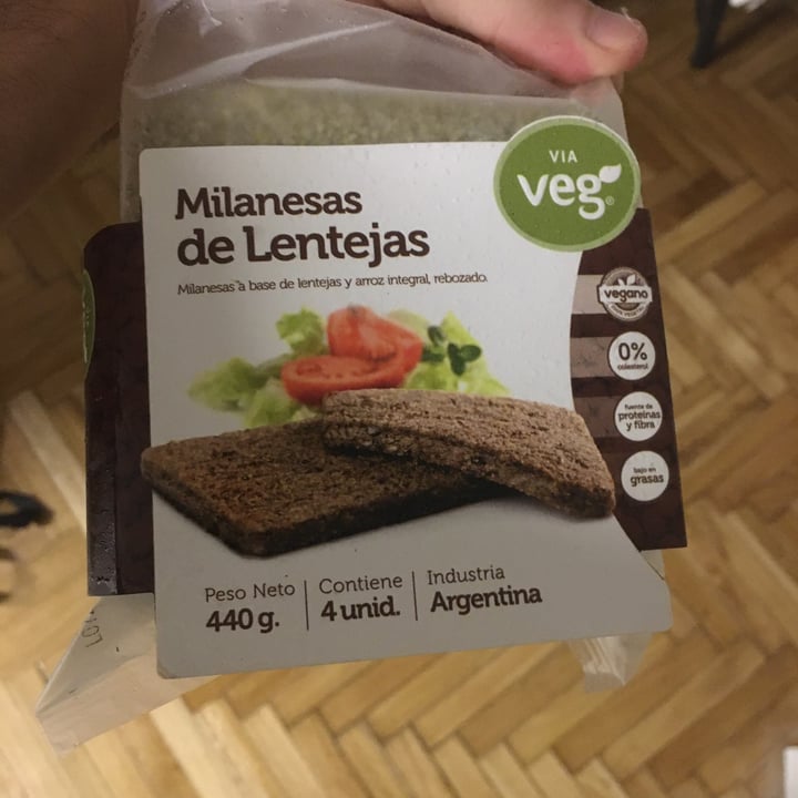 review photo of Via Veg Milanesa De Lentejas shared by @leandiluigi on 01 Jun 2020 - review
