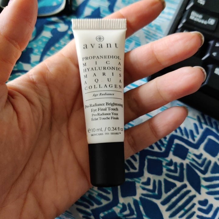 photo of Avant Skincare Pro radiante brightening eye final touch shared by @evilpinkitty on  10 Dec 2021 - review