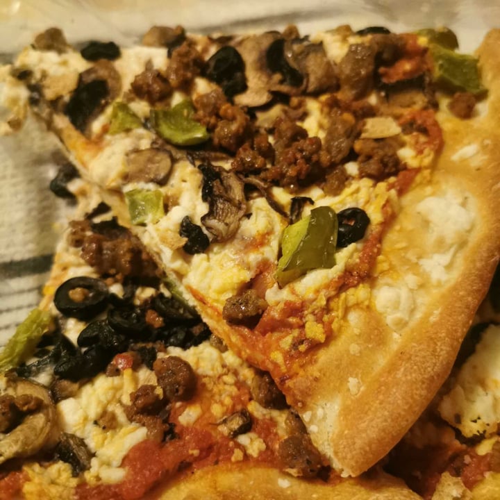 review photo of Two Guys & A Pizza Place Ltd Vegan Pizza shared by @djmindyfresh on 07 Apr 2020 - review