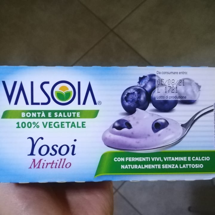 review photo of Valsoia Yosoi Yogurt Mirtillo shared by @yummy-muffin on 19 Jul 2021 - review