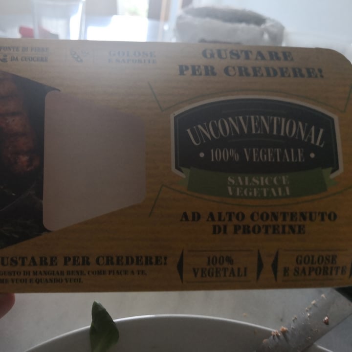 review photo of Unconventional Salsicce Vegetali - Sausages shared by @elena4animals on 19 Jun 2022 - review
