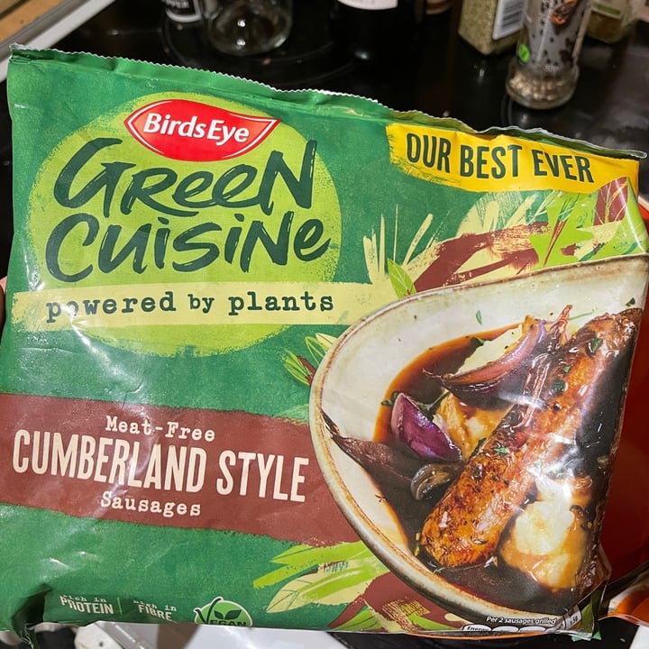 photo of BirdsEye Green cuisine sausages shared by @oliviakeay on  16 Oct 2022 - review