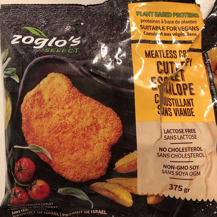photo of Zoglo's Meatless crispy cutlet shared by @athenaabraci on  01 Apr 2020 - review