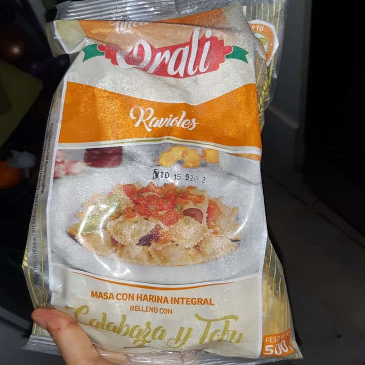 photo of Orali Ravioles De Calabaza Y Tofu shared by @fiotrs on  14 Aug 2020 - review