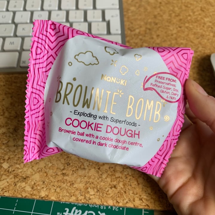 photo of Nanuki Brownie Bomb Cookie Dough shared by @staceylees on  01 Dec 2020 - review