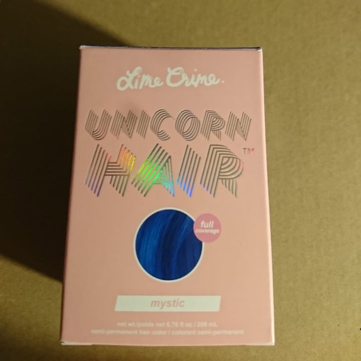 photo of Lime Crime Unicorn Hair Full Coverage shared by @frumento on  10 May 2021 - review