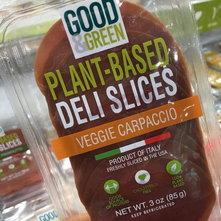 photo of Good & Green Plant Based Deli Slices Carpaccio shared by @damnboy on  04 May 2020 - review