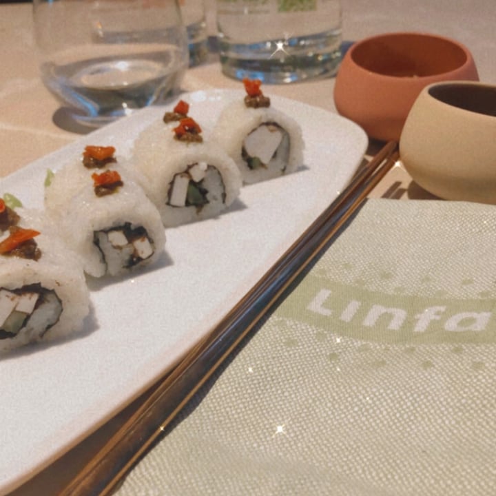 photo of Linfa Milano - Eat Different Futomaki Nori Verde shared by @ginevrafigini on  10 Jun 2021 - review