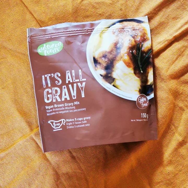 photo of Cultured Foods It' All Gravy shared by @vegvale3 on  02 Oct 2022 - review