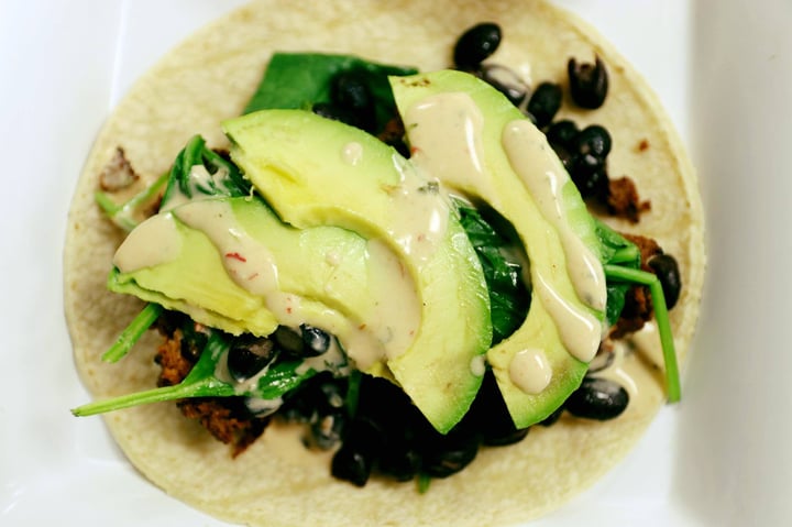 photo of Healthy Creations Cafe VEGAN NUTRIZO TACOS shared by @ecogoddess on  09 Apr 2018 - review