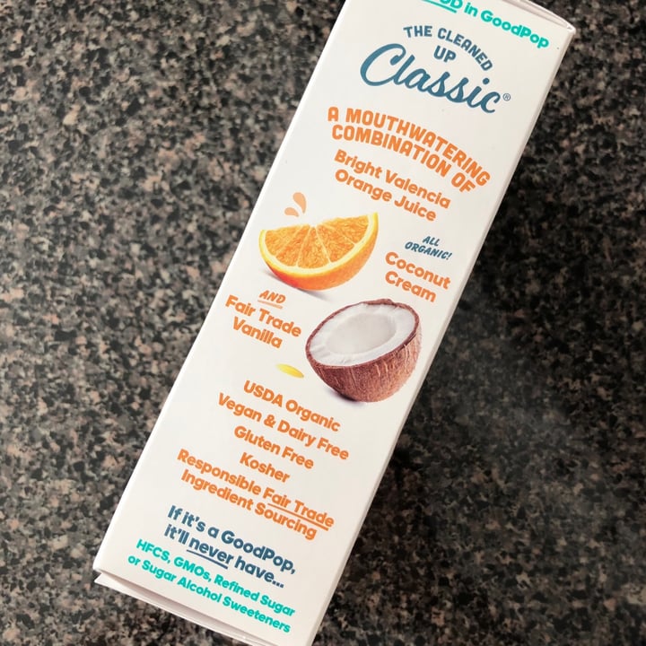 photo of Goodpop Orange N' Cream shared by @aqualing on  28 May 2021 - review