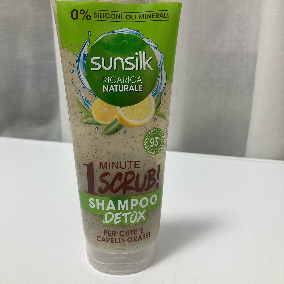 Sunsilk 1 Minute Scrub Shampoo Detox Per Cute e Capelli Grassi Reviews |  abillion