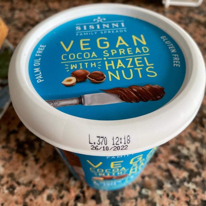 review photo of Sisinni Cocoa spread with hazelnuts shared by @lauragdegato on 12 Aug 2021 - review