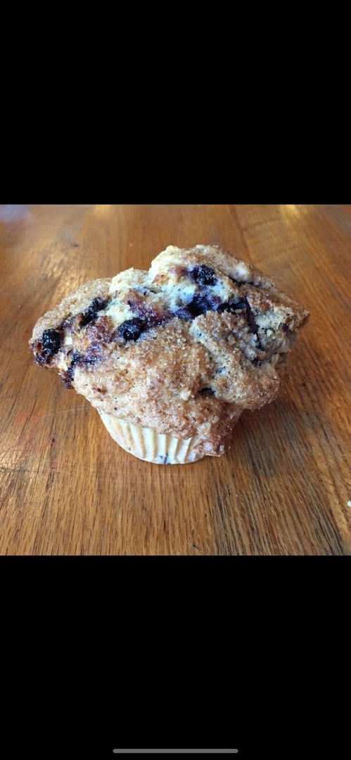 photo of Hard Times Cafe Vegan Blueberry Muffin shared by @mariajamison on  17 Apr 2020 - review