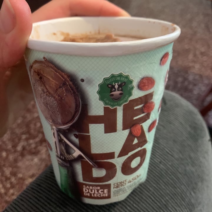 photo of Felices Las Vacas Helado de Agua sabor Dulce de Leche shared by @anaoppizzi on  24 Feb 2020 - review