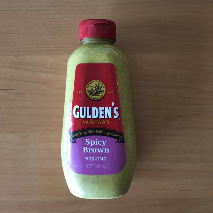 photo of Guldens Gulden's Mustard shared by @comocomervegetales on  13 Oct 2020 - review