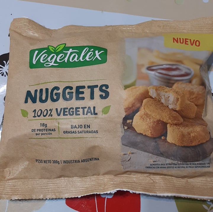 photo of Vegetalex Nuggets 100% vegetal shared by @dantete on  06 Oct 2021 - review