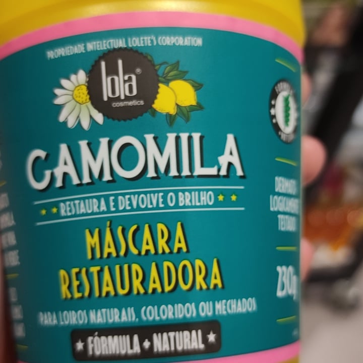 photo of Lola Cosmetics Camomila Máscara Restauradora shared by @sabrinyflores on  23 Apr 2022 - review
