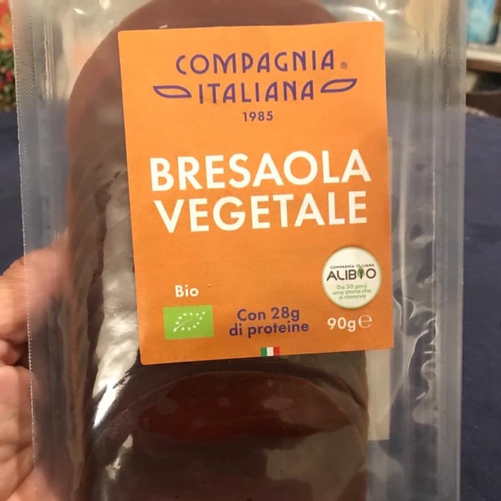 review photo of Compagnia Italiana Bresaola vegetale shared by @rebeccaveg on 02 Dec 2021 - review