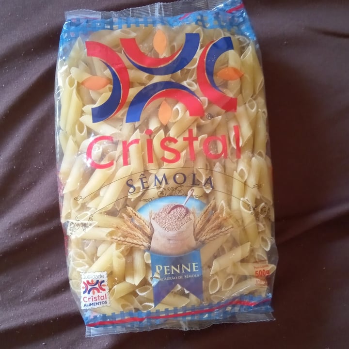 photo of Cristal Alimentos Macarrão de Sêmola Penne shared by @meirelessjess on  09 Nov 2021 - review