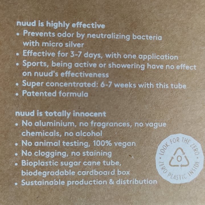 review photo of nuud The Carefree Déodorant shared by @aitanajh on 22 Feb 2021 - review