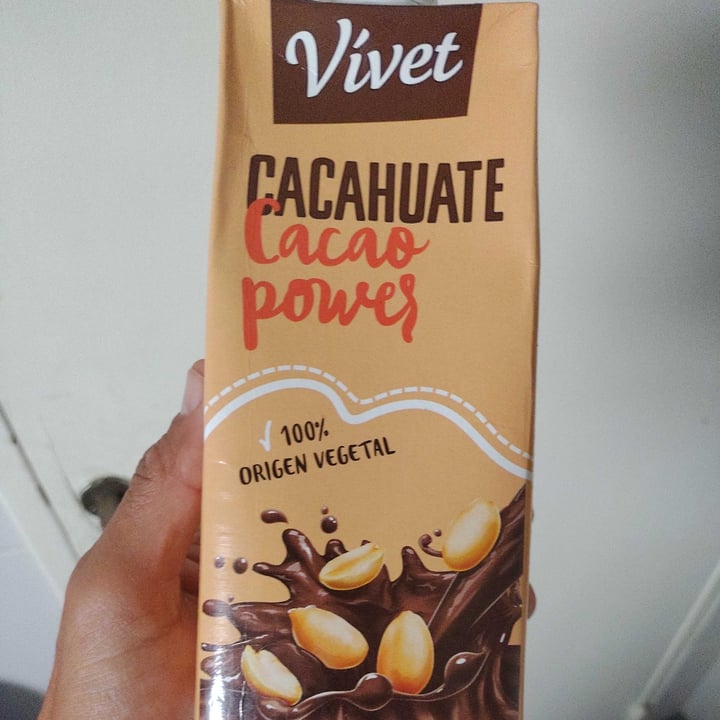 review photo of Vívet Leche de Cacahuate sabor Cacao Power shared by @pablofede on 11 Oct 2021 - review